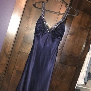 Dark Blue Prom Dress — size 1/2